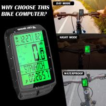 Waterproof Bicycle Computer MTB Bike Stopwatch Wireless Multi-function Interface Tachometer Speedometer Bicycle Accessories