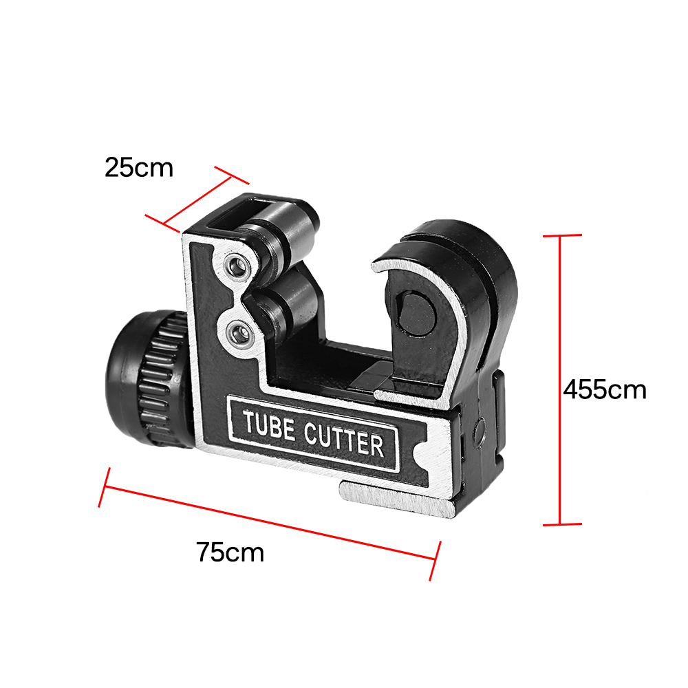 Portable Tube Cutter Mini Pipe Cutter 3-28mm Adjustable Hose Tubing Cutter Copper Aluminum Plastic Pipes Cutting Tools