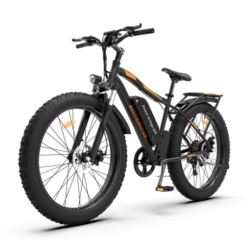 AOSTIRMOTOR Electric Bike 750W 26 Inch 4.0 Fat tire Powerful Mountain Bicycle 48V 13Ah Lithium Battery City Beach Ebike