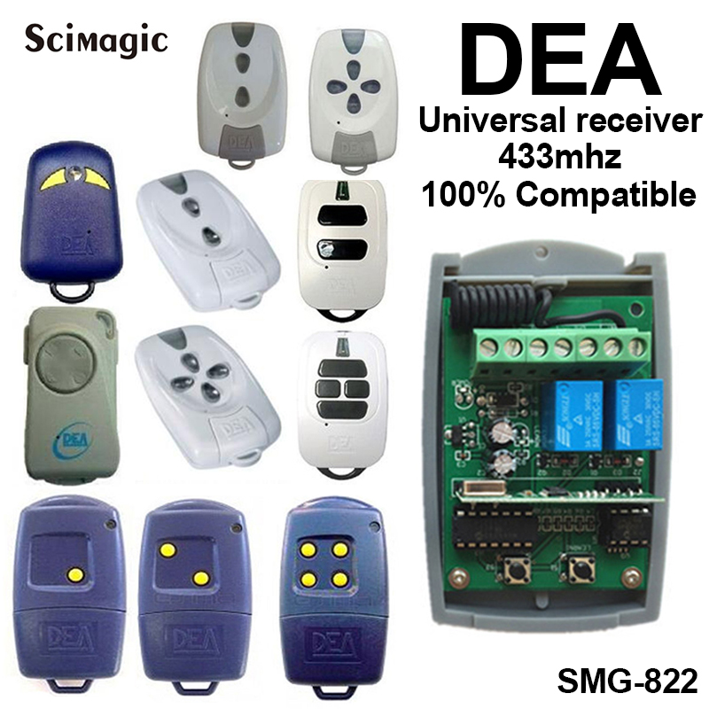 433,92MHz DEA Garage Door Remote Control Receiver DEA MIO GT2 GT4 TR2 TR4 Receiver DEA Receiver 433MHz
