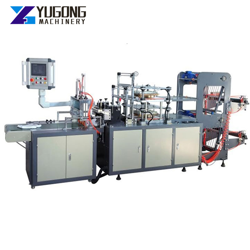 Automatic Computer Control Pe Gloves Manufacturing Machinery Good Quality Plastic Disposable Pe Glove Making Machine