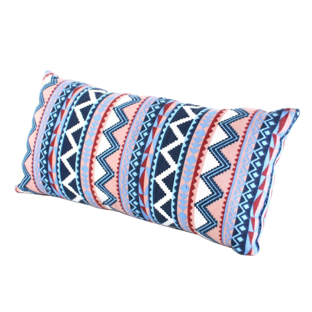 1pc Outdoors Premium Camping Pillow Cotton Pillows Sleep Cushion Backpacking Travel National Style Random Color