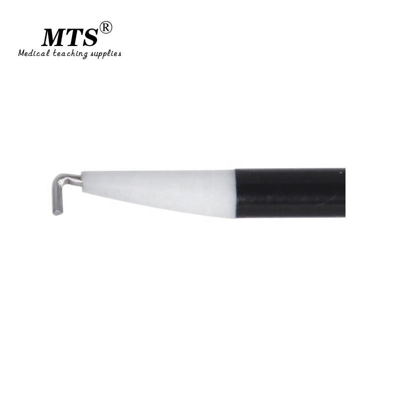 MTS Reusable Laparoscopic Surgical Instruments Monopolar L-type Hook-Electrode medical teaching Surgery Electric Hook