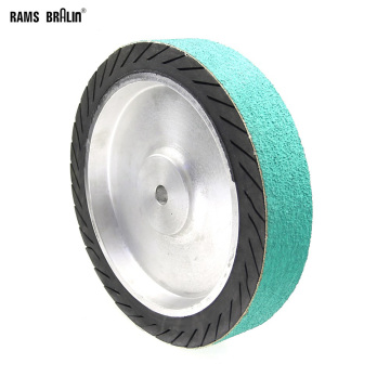 250*50*15.875mm Centrifugal Rubber Contact Wheel 10