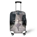 ballet dancer design prints covertravel accessories luggage covers high elastic fabric covers protective covers for suitcases