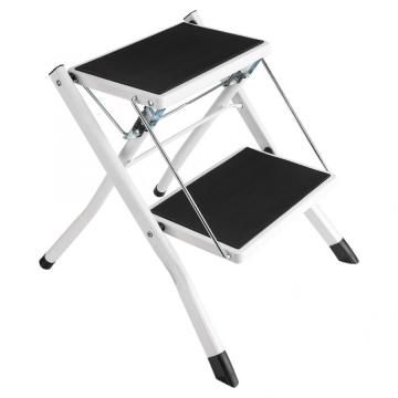 New Anti- Slip Little Giant 2 Tread Safety Step Ladder 0-120Kg Each layer load Folding Step Stools With Tool Tray