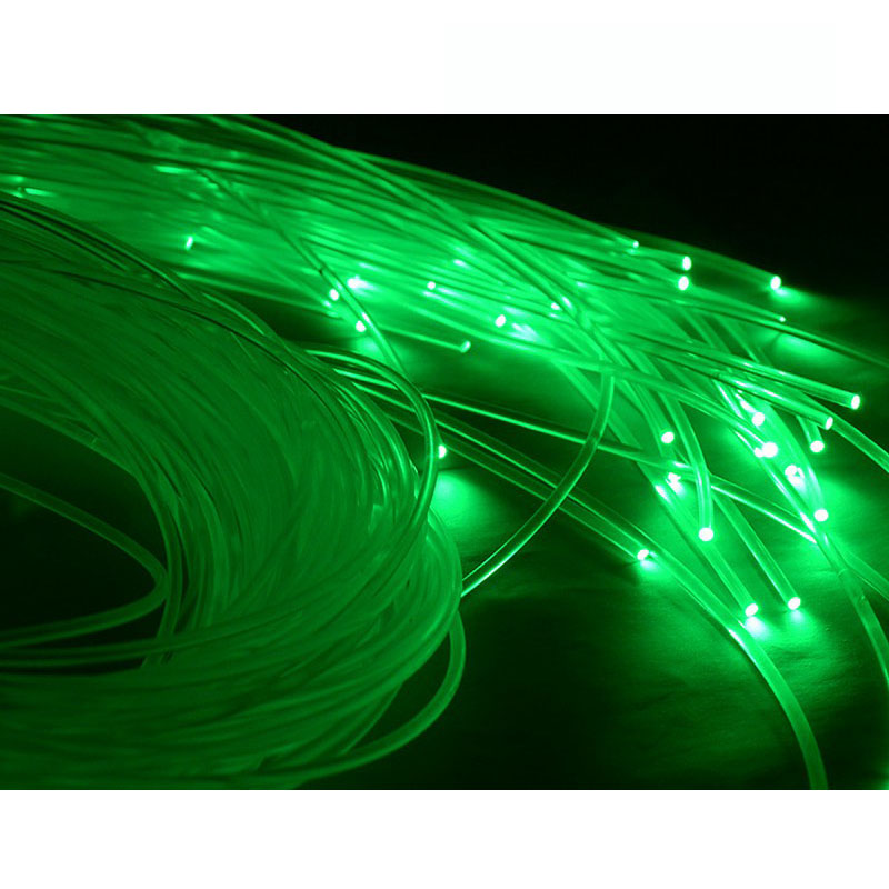 6000m/Roll 0.5mm diameter PMMA end glow plastic opticas fibre LED fiber optic cable for LED light engine express free shipping