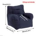 Large Bean Bag Sofa Cover Lounger Chair Sofa Living Room Bedroom Furniture Without Filler Beanbag Bed Couch Lazy Tatami