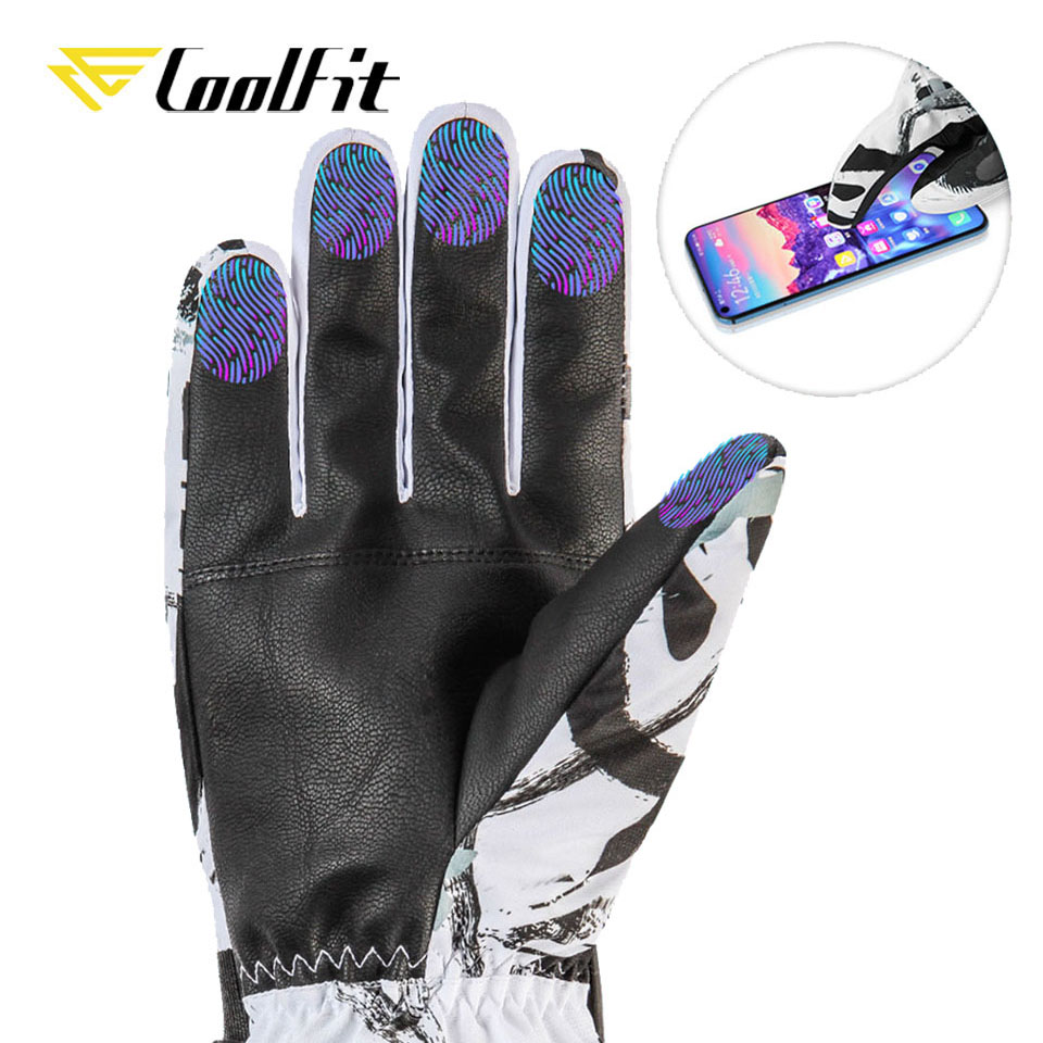 CoolFit 2021 Men/Women/Kids Ski Gloves Snowboard Gloves Ultralight Waterproof Winter Sonw Warm Fleece Snowmobile Riding Gloves