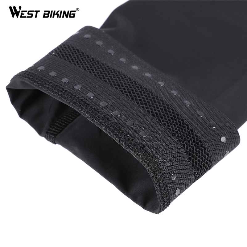 WEST BIKING Cycling Arm Sleeves Summer Compression Ice Fabric UV Protection Running Fishing Outdoor Cycling Leg Warmers Sleeves