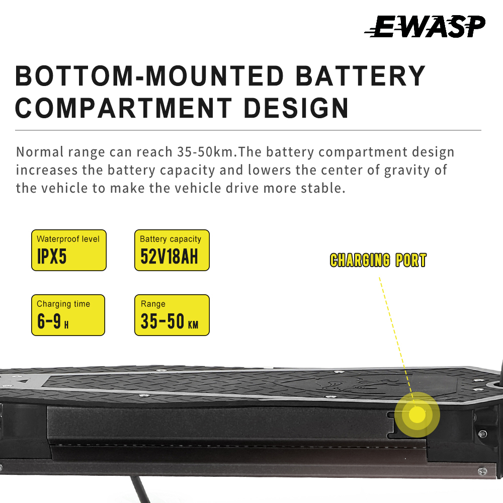 1000 W big power E-scooter