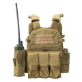 600D Nylon Molle Tactical Vest Body Armor Military Gear Hunting Equipment Combat Assault Plate Carrier Paintball Magazine Pouch