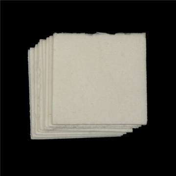 10Sheets Square Microwave 80x80x1mm Ceramic Fiber Kiln Glass Fusing Paper For Household Tools
