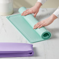 Oversized and thick silicone dough mat