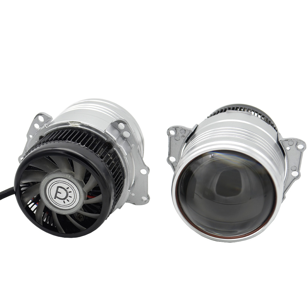 3.0 inch Headlight Lenses Bi LED Lens HID Projector BI LED Light Lamps Kit 6000K 5200LM Car Accessories Retrofit Style