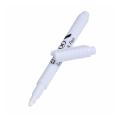 1pc Liquid Dust-free Chalk Pen 13.5cm Length Erasable White Glass Handwriting Marker Pen Pen Blackboard Marker Blackboard Y4K4