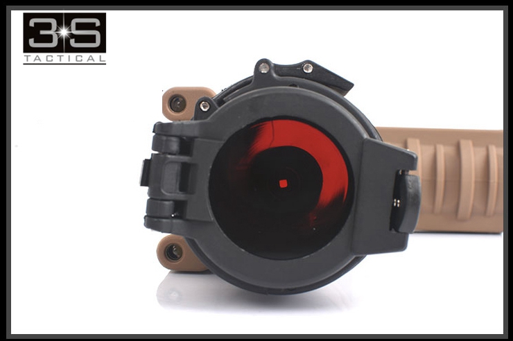42mm Diameter Tactical Surefir Flashlight M961 Scout Light M910 IR Light Cover IR Filter FM14 (1.62")