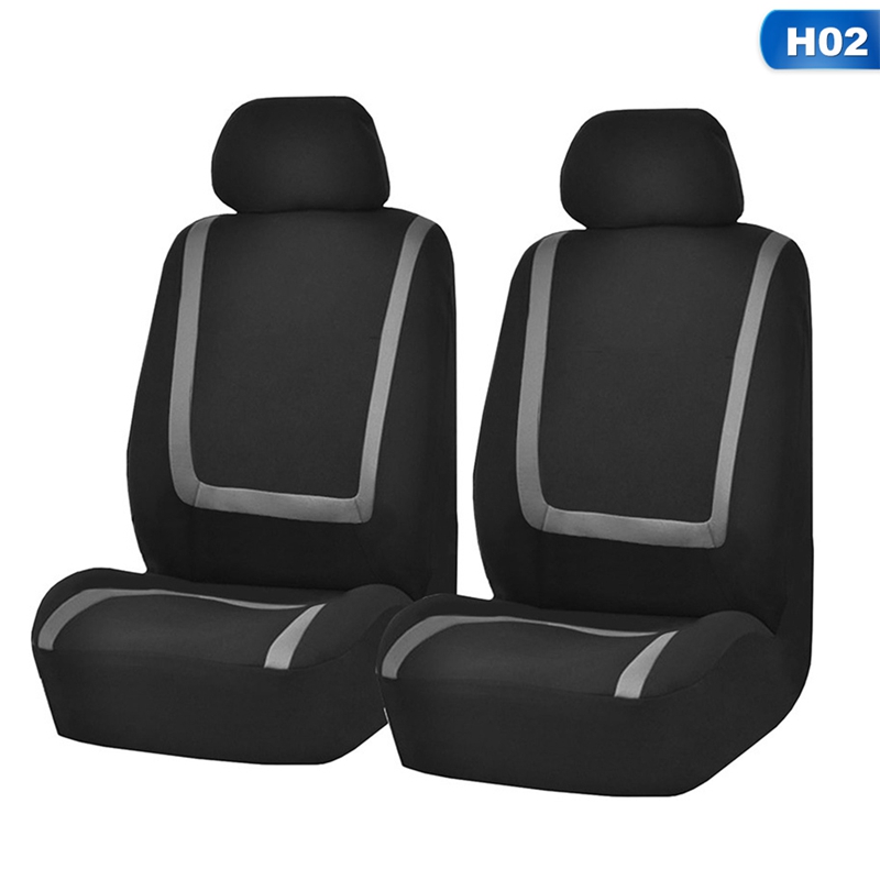 Universal Car Seat Cover Polyester Fabric Automobile Seat Covers Car Seat Cover Vehicle seat Protector Interior Accessories