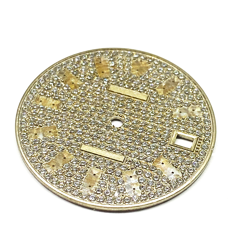 brass watch dial