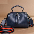 2020 Temperament Soft Leather Handbag Messenger Bag New Leather Women's Bag Fashion Oil Wax Pillow Bag Casual Shoulder Bag