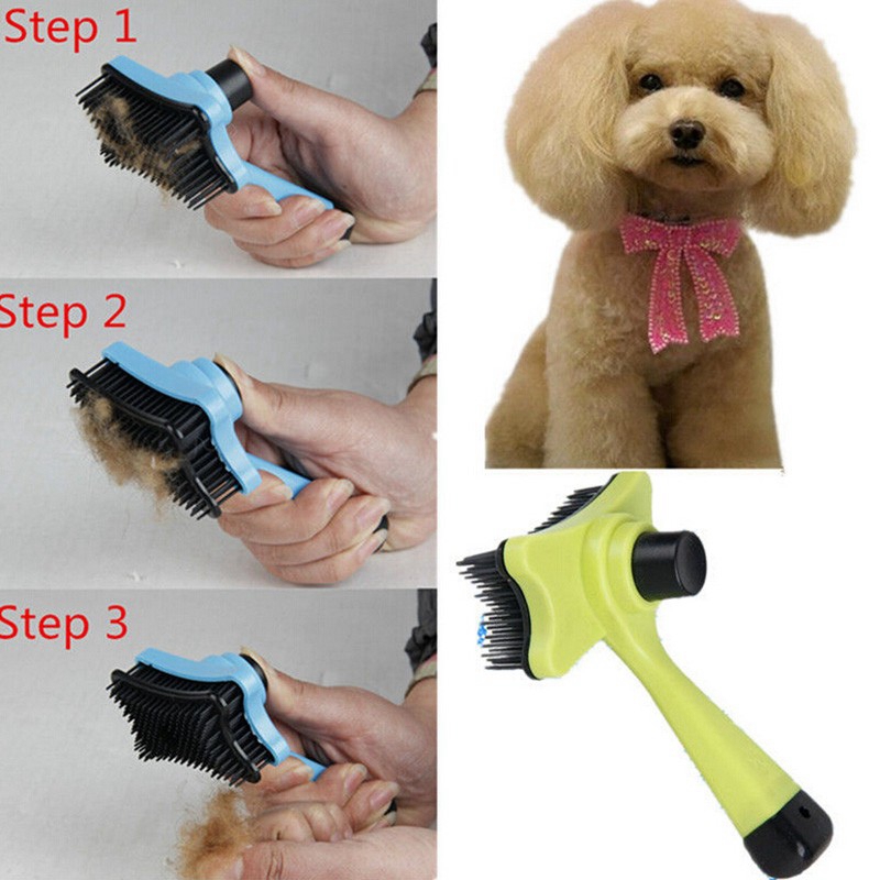 Pet Hair Removal Brush Dog Accessories Cat Hair Grooming Slicker Brush Gilling Cleaning Tools rasqueadeira profissional Pet Comb