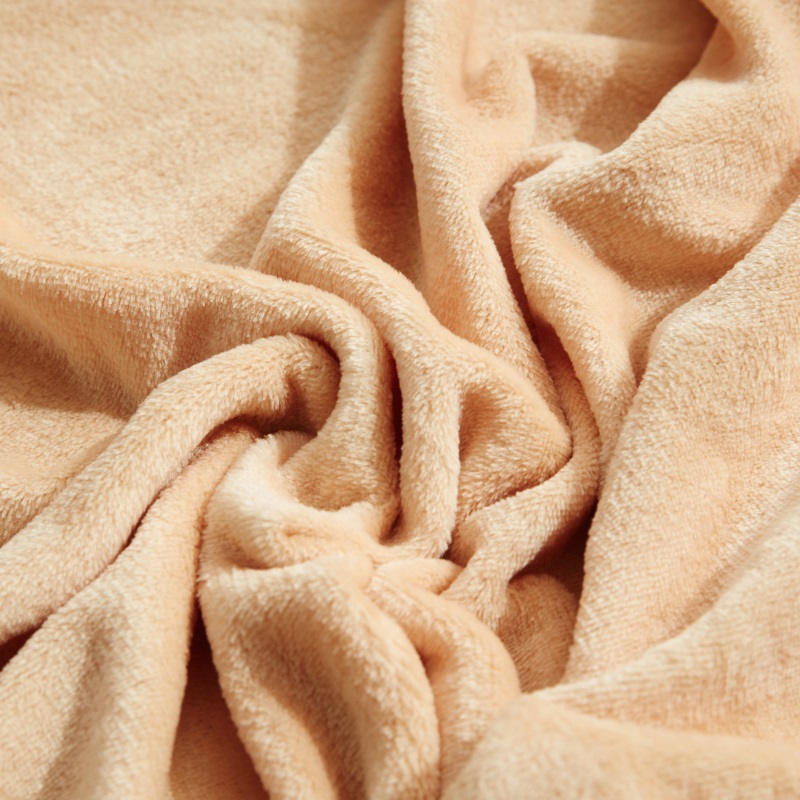 Solid Color Flannel Coral Fleece Blanket Adult Blankets for Beds Sofa Summer Winter Throw Blanket Children Bedspread on the bed