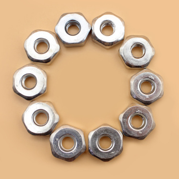 10Pcs/lot M8 Heaxgon Bar Nuts For STIHL Chainsaw 009 010 011 012 017 018 019 020 021 023 024 025 026 028 029 031 032