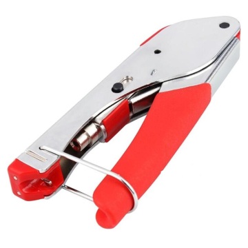 RG6 RG59 Connector Crimping Plier Wire Crimpers Compression Tool for Waterproof Cable ALI88