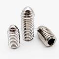 2/5/10/20pcs M3 M4 M5 M6 M8 M10 M12 A2-70 304 stainless steel Hex Socket Allen Spring Ball Plunger Grub Point Set Screw Bolt