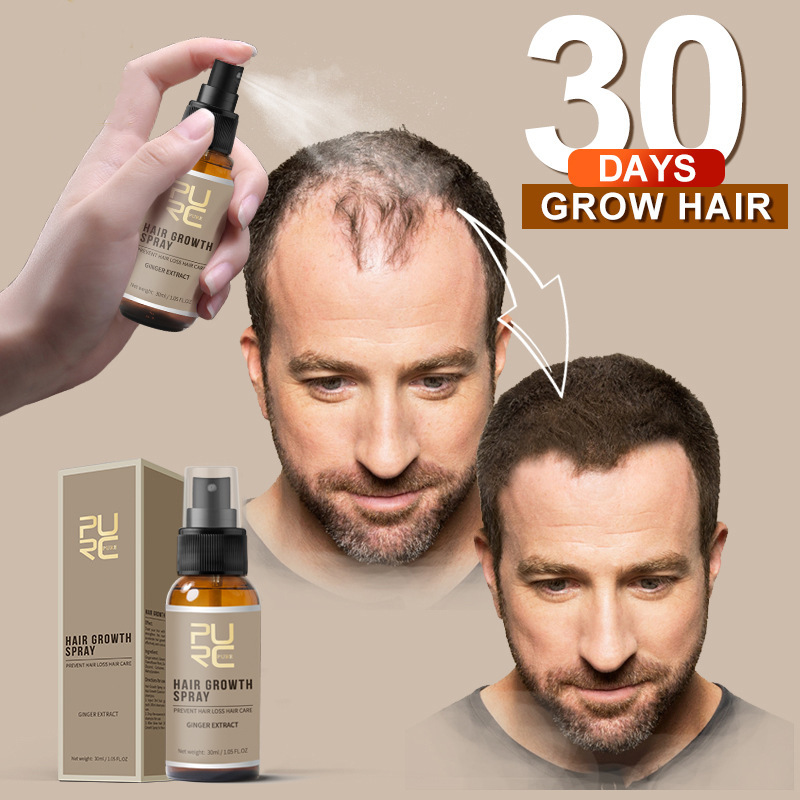 PURC Hot Fast Growth Hair Essence Essential Oil Liquid Treatment Preventing Hair Loss And Hair Grwoth Spray Hair Care 30ml TSLM2