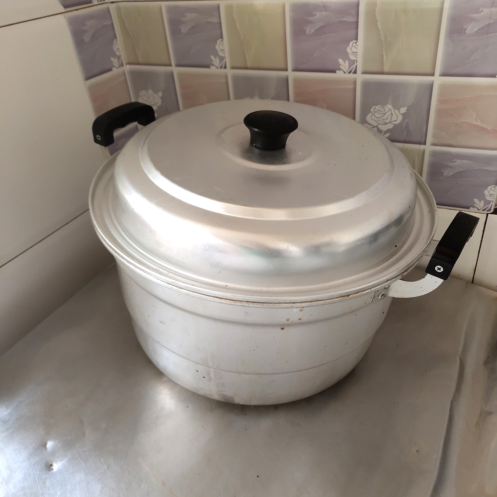 Double boilers Aluminum pan soup pot steamer cookware cooker commercial cooking tool stew pot dumpling food boiler household