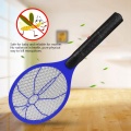 Cordless Battery Power Electric Fly Mosquito Swatter Bug Zapper Racket Insects Killer Blue