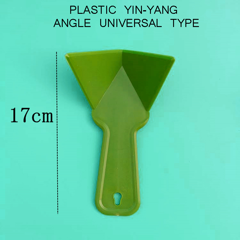 10Pcs Plastic Drywall Corner Scraper Putty Knife Finisher Cleaning Stucco Removal Builder Tool Scraping Diatom Mud