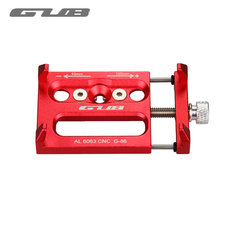 GUB Aluminum 3.5-6.2" Cell Phone Holder For Bike Adjustable Bicycle Rack Cycling Mount MTB Road Bike Handlebar Phone Holder Rack