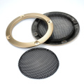 Aiyima 2PC 3Inch Speaker Net Cover Mesh Enclosure Decorative Ring Glod Color Protective Grille Subwoofer Speaker Cover