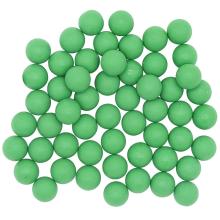 Reusable 0.68 Caliber Riot Paintballs - 100 New Re-Usable Rubber Paintball Training Balls PVC Material Elastic Paint Balls