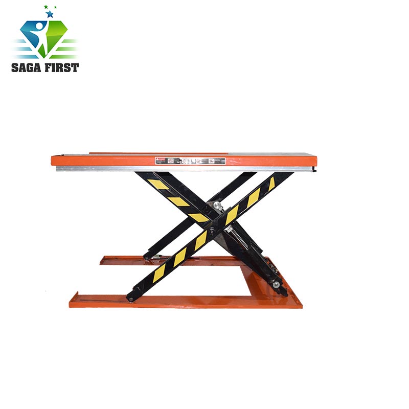 600KG 1000KG 1500KG U Shape Hydraulic Scissor Lift Table Pallet Lifter