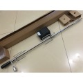 high quality 980mm length skewers and battery motor,bbq grill long skewer with 2 forks(prongs)