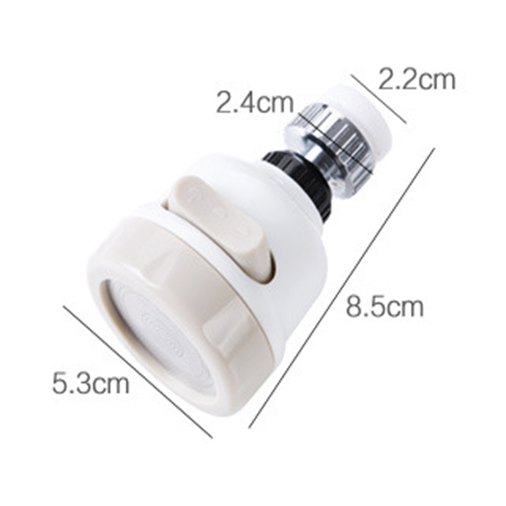 3 Modes Faucet Aerator Kitchen 360 Rotatable Diffuser Faucet extender Bubble Flexible Water High Pressure Filter Adapter Sprayer