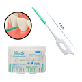 20Pcs/box Portable Soft Tooth Picks Interdental Brushes Teeth Stick Safety Disposable Teeth Cleaning Dental Oral care floss Tool