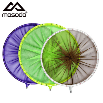 Mosodo Carbon Fishing Net Collapsible Landing Nets Telescopic Rod Pole Handle Fish Catcher Foldable Hand Net Carp Fishing Tackle