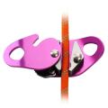 22KN Climbing Equipment Descender Gear Stop Descender For 9-13mm Rope Clamp Grab Rescue Rappel Ring Climbing Safety Equipment
