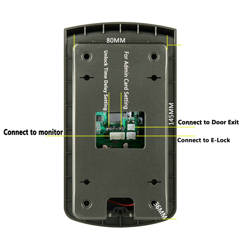 FREE SHIPPING 7" Video Intercom Door Phone System With 1 White Monitor 1 RFID Card Reader HD Doorbell Camera In Stock Wholesale