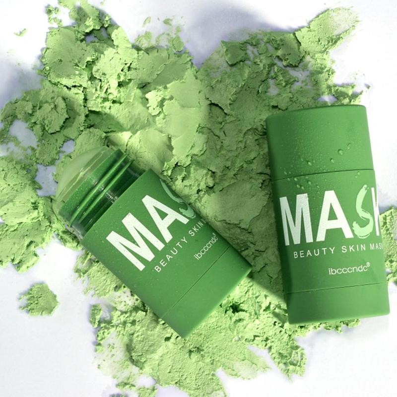 40g Green Tea Mask Green Tea Oil Control Cleanser Mask Deep Cleanser Moisturizer Shrink Pores Remove Blackheads And Acne