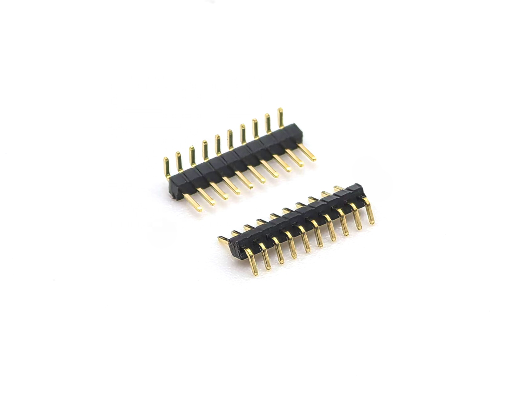 1.0mm Pitch Pin Header Connector Single Row Right Angle H:1.0mm 1*10P
