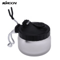 KKmoon Airbrush Spray Gun Cleaning Pot Glass Spray Gun Air Brush Paint Jar Bottle Holder Paint Manicures Cleaner Tools Sets