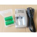 3V CR123A Charger + 4 pcs .. new 3 V 16340 battery , section CR123A Charger