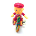 Vintage Retro Ringing Tricycle Tin toy Classic Clockwork Wind Up Rider Child Collection Tin Toy For Adult Kids Collectible Gift