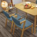 Simple Modern Solid Wood Dining Chair Restaurant Lounge Chair Home Nordic Creative Back Chair Stool