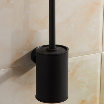 ELEG-America Style Bathroom Accessories Wall Mounted Black Bronze Bathroom Toilet Brush Holder